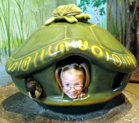 Anna as a turtle