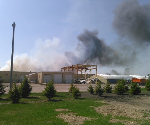 the fire over the kingdom hall