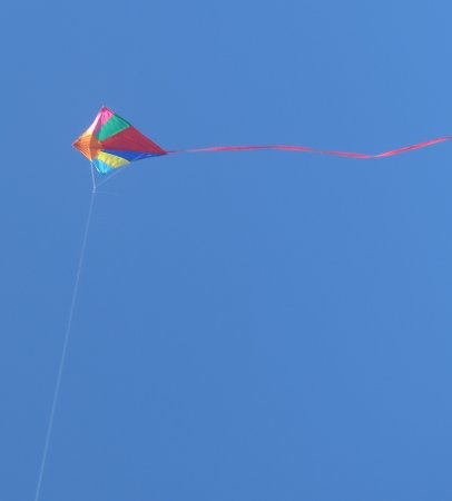 the kite in the sky
