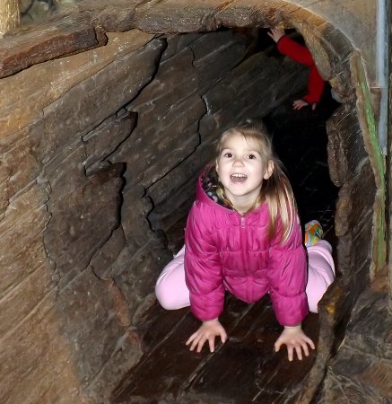 Ella in a tunnel