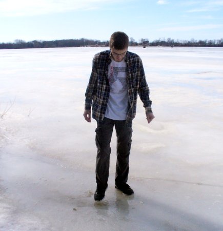 Caleb on thin ice