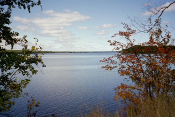 view of Devil Track Lake